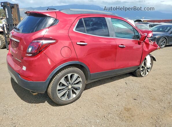 KL4CJCSB6JB525056 2018 BUICK ENCORE Red უკანა მარჯვენა