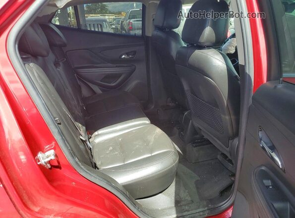 KL4CJCSB6JB525056 2018 BUICK ENCORE Red უკანა სალონის ხედი