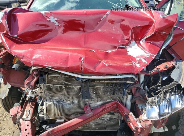 KL4CJCSB6JB525056 2018 BUICK ENCORE Red ძრავის განყოფილების ხედი