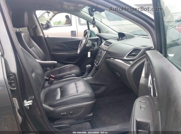 KL4CJCSB8GB522779 2016 BUICK ENCORE Gray Front interior view