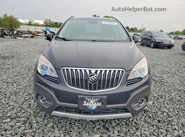 KL4CJCSB9GB526792 2016 BUICK ENCORE Black Widok z przodu