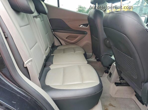 KL4CJCSB9GB526792 2016 BUICK ENCORE Black Widok wnętrza z tyłu