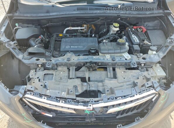 KL4CJCSB9HB116446 2017 BUICK ENCORE Gray ძრავის განყოფილების ხედი