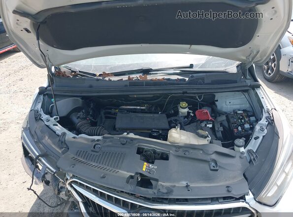 KL4CJCSBXJB539042 2018 BUICK ENCORE Silver Հետևի տեսք