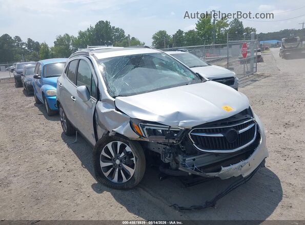 KL4CJCSBXJB539042 2018 BUICK ENCORE Silver Դիմացի տեսք