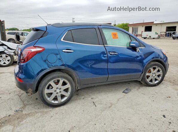 KL4CJCSM6KB899928 2019 BUICK ENCORE Blue Trasero derecho