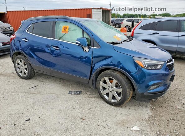 KL4CJCSM6KB899928 2019 BUICK ENCORE Blue Delantero derecho