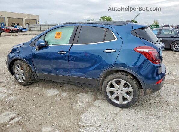 KL4CJCSM6KB899928 2019 BUICK ENCORE Blue Trasero izquierdo