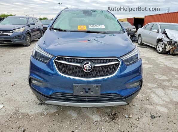 KL4CJCSM6KB899928 2019 BUICK ENCORE Blue Vista frontal
