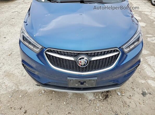 KL4CJCSM6KB899928 2019 BUICK ENCORE Blue Vista del compartimento del motor