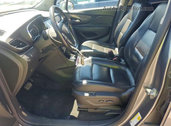 KL4CJCSM7KB911827 2019 BUICK ENCORE Gray Вид салону спереду