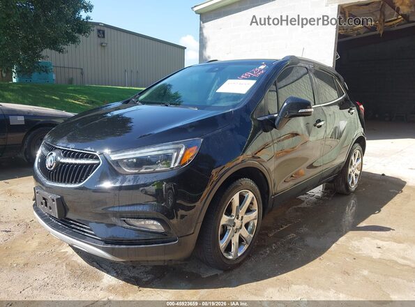 KL4CJCSM9KB933845 2019 BUICK ENCORE Black Vista tres cuartos delantera izquierda