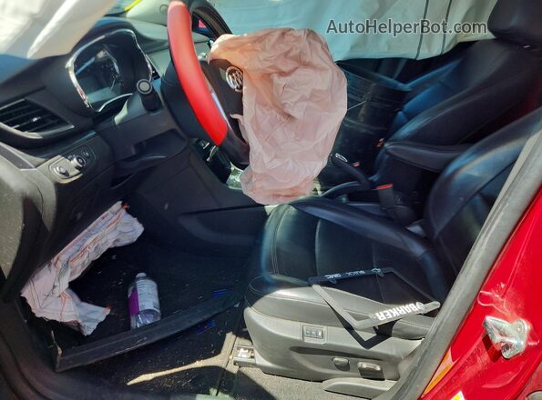 KL4CJCSMXKB894425 2019 BUICK ENCORE Burgundy Սալոնի դիմացի տեսք