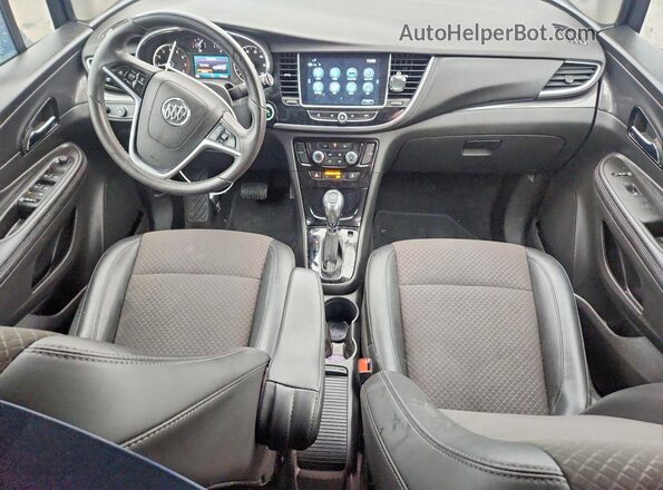 KL4CJESB0KB929449 2019 BUICK ENCORE Blue Dashboard view