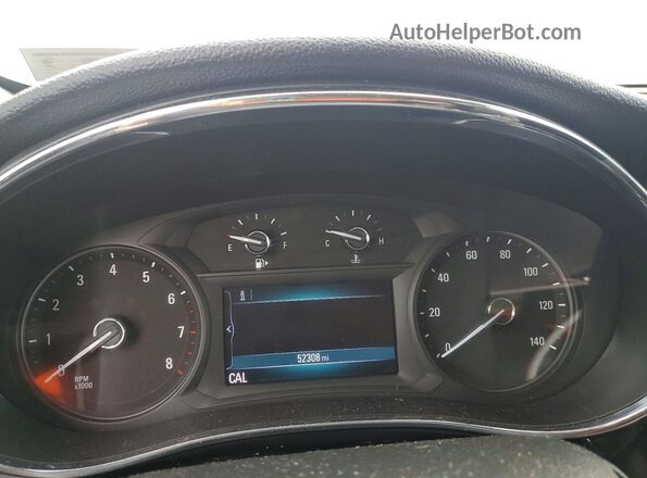 KL4CJESB0KB929449 2019 BUICK ENCORE Blue Instrument cluster view