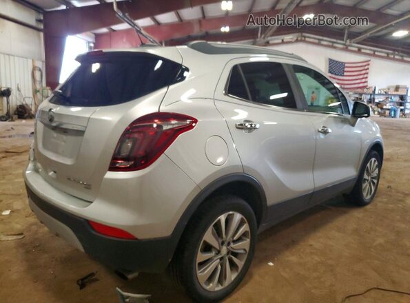 KL4CJESB0LB019575 2020 BUICK ENCORE Silver Rear right