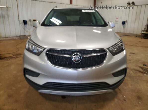 KL4CJESB0LB019575 2020 BUICK ENCORE Silver Front view