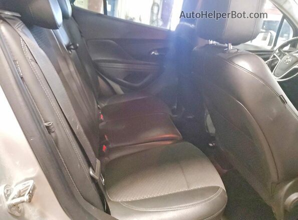 KL4CJESB0LB019575 2020 BUICK ENCORE Silver Rear seats view