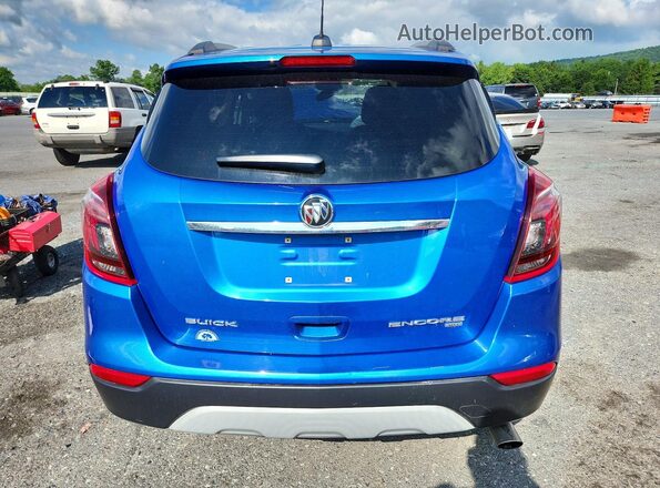 KL4CJESB1HB057307 2017 BUICK ENCORE Синий Вид сзади
