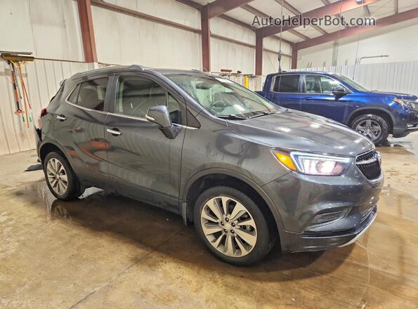 KL4CJESB1JB569929 2018 BUICK ENCORE Gray Передня права чверть