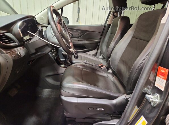 KL4CJESB1JB569929 2018 BUICK ENCORE Gray Вид салону спереду