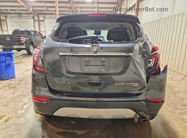 KL4CJESB1JB569929 2018 BUICK ENCORE Gray Вид ззаду