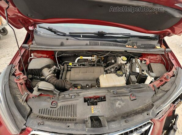 KL4CJESB1MB338601 2021 BUICK ENCORE Burgundy ძრავის განყოფილების ხედი