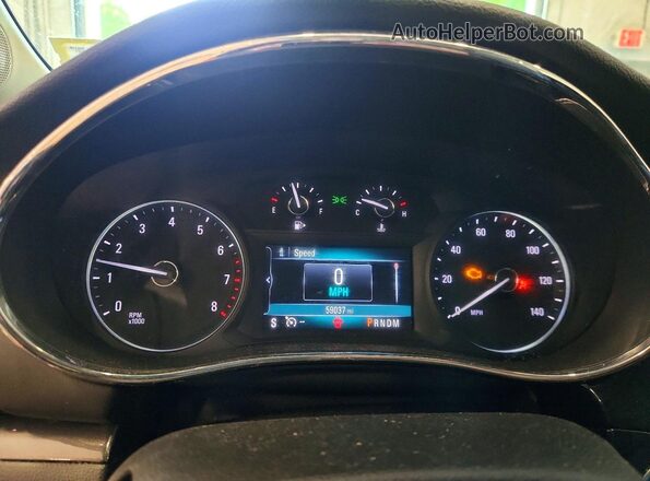 KL4CJESB1MB346178 2021 BUICK ENCORE Black Instrument cluster view