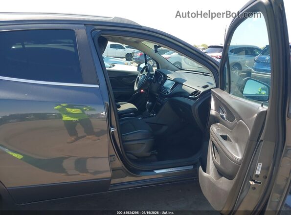 KL4CJESB2JB628373 2018 BUICK ENCORE Gray Front interior view