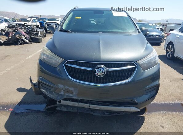 KL4CJESB2JB628373 2018 BUICK ENCORE Gray Rear interior view