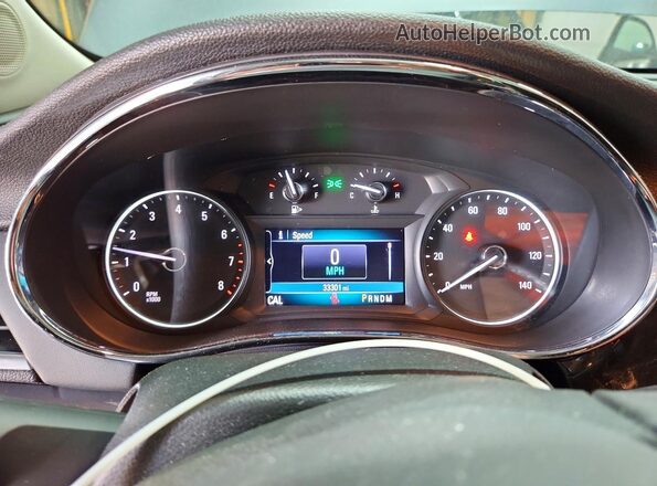 KL4CJESB2KB772331 2019 BUICK ENCORE Gray Вид щитка приладів