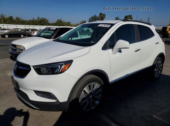 KL4CJESB2LB030786 2020 BUICK ENCORE White Задня ліва чверть