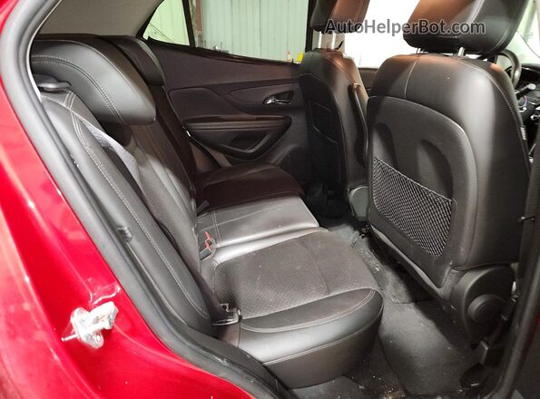 KL4CJESB3JB671023 2018 BUICK ENCORE Красный Вид задней части салона