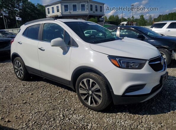 KL4CJESB3MB329351 2021 BUICK ENCORE White Передня права чверть