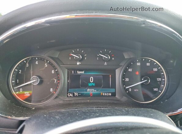 KL4CJESB3MB329351 2021 BUICK ENCORE White Вид щитка приладів