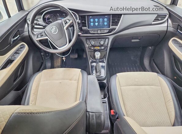 KL4CJESB4HB003175 2017 BUICK ENCORE White Առջևի վահանակի տեսք