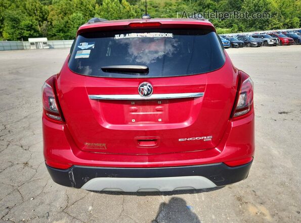KL4CJESB4KB756566 2019 BUICK ENCORE Maroon Вид ззаду