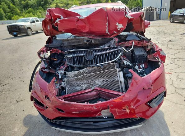 KL4CJESB4KB756566 2019 BUICK ENCORE Maroon Вид спереду