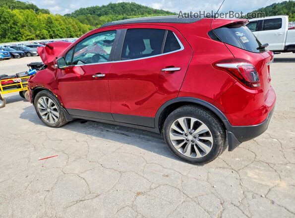 KL4CJESB4KB756566 2019 BUICK ENCORE Maroon Задня ліва чверть