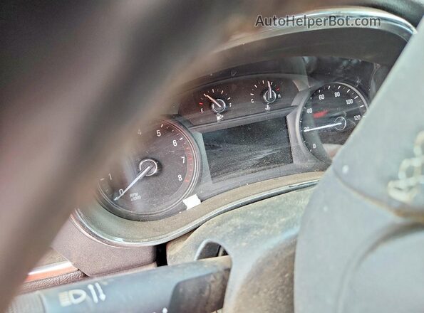 KL4CJESB4KB756566 2019 BUICK ENCORE Maroon Вид щитка приладів