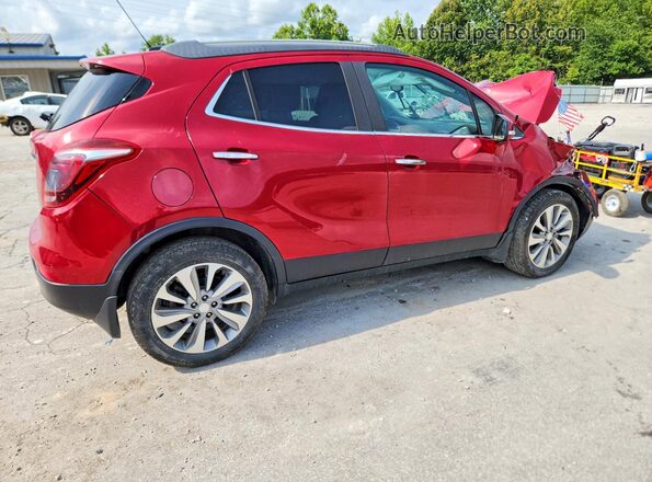 KL4CJESB4KB756566 2019 BUICK ENCORE Maroon Задня права чверть