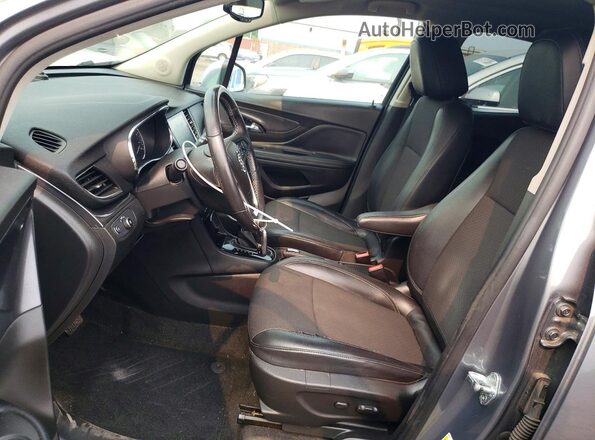 KL4CJESB5KB723592 2019 BUICK ENCORE Gray Widok wnętrza z przodu