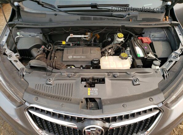 KL4CJESB5KB723592 2019 BUICK ENCORE Gray Widok komory silnika