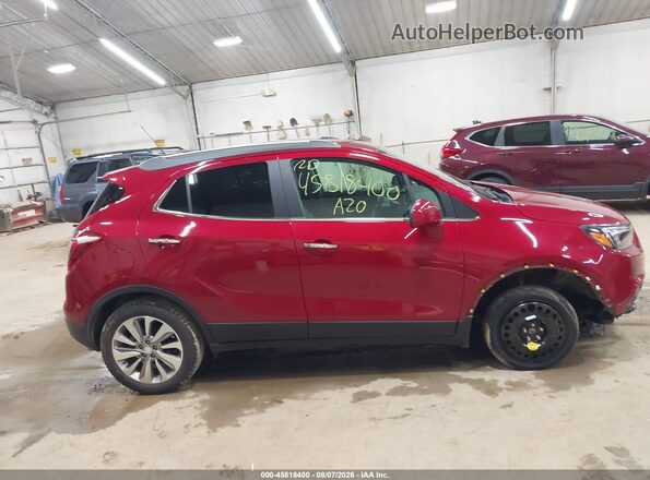 KL4CJESB5LB031057 2020 BUICK ENCORE Red Սարքավորումների վահանակի տեսք