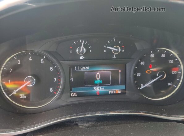 KL4CJESB5LB042012 2020 BUICK ENCORE Black Instrument cluster view