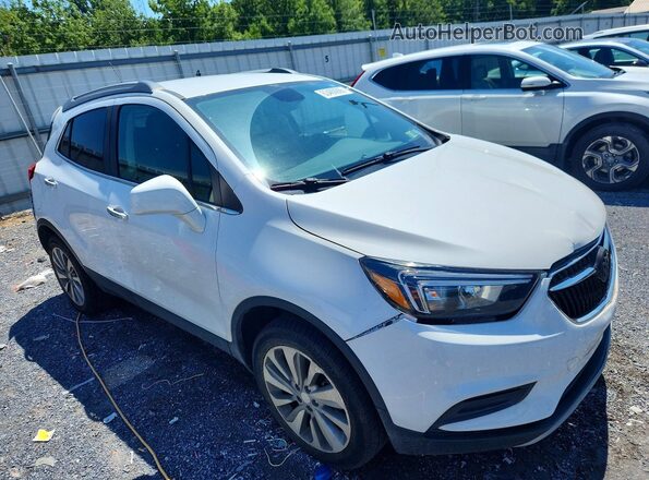 KL4CJESB5LB051650 2020 BUICK ENCORE Белый Передняя правая четверть