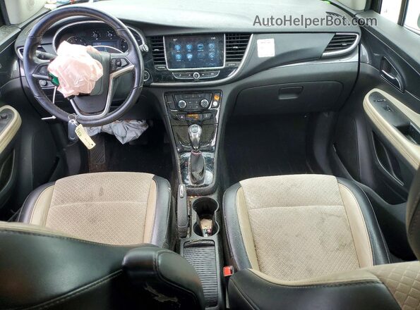 KL4CJESB6KB767228 2019 BUICK ENCORE White Dashboard view