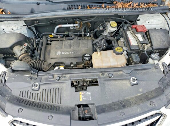 KL4CJESB6KB767228 2019 BUICK ENCORE White Engine compartment view