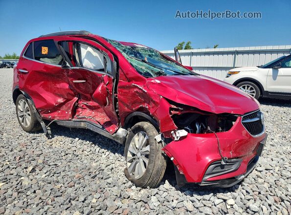 KL4CJESB6KB944389 2019 BUICK ENCORE Red წინა მარჯვენა