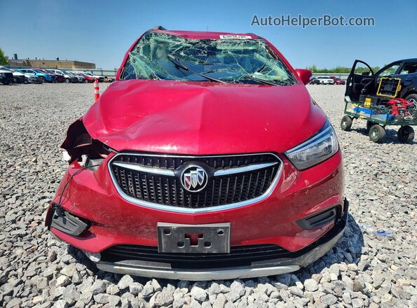 KL4CJESB6KB944389 2019 BUICK ENCORE Red წინა ხედი